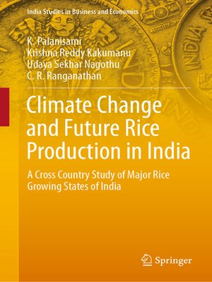 cover image of Climate Change and Future Rice Production in India